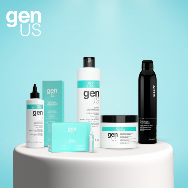 Genus Intense Restoring Small 5-Step System for Frizzy, Damaged Hair