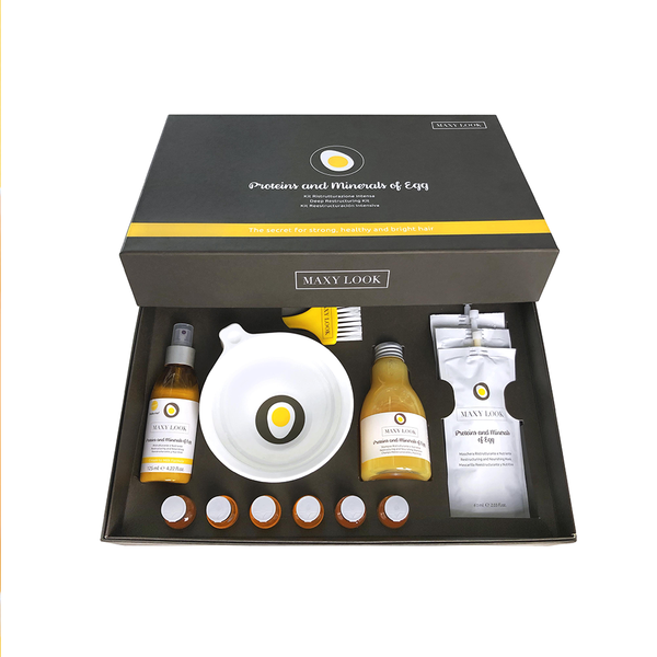 Egg line Deep Restructuring kit - MAXY LOOK Proteins and Minerals of Egg