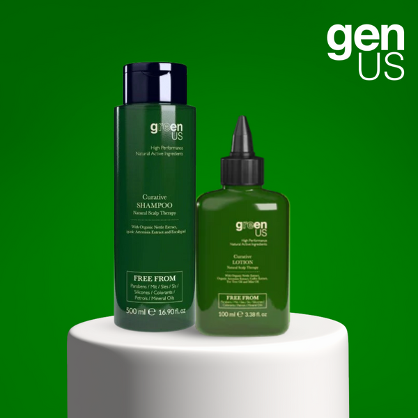 Copia del género GreenUS Curative Kit: una sinfonía curativa para tu cabello