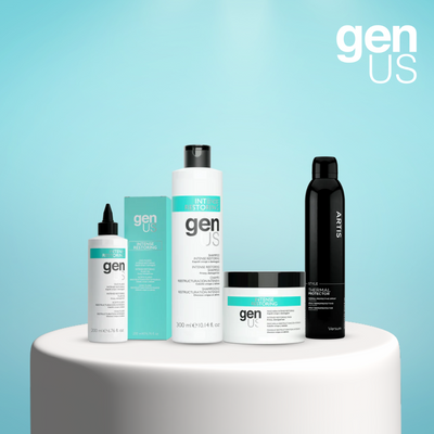 Genus Restaurador Intenso para Cabello Encrespado y Dañado Set Pequeño