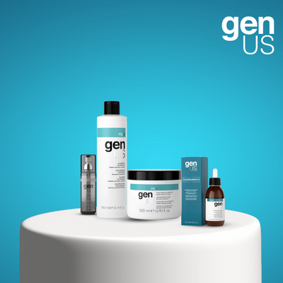 Genus Milk for Stressed, Treated Hair Small Set
