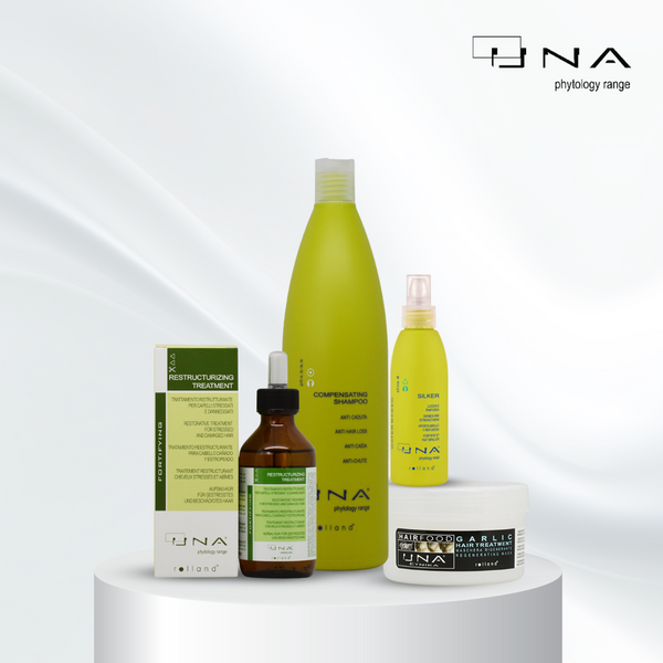 UNA Stop Loss Anti Hair Loss System Set: Defend and Restore for Stronger, Healthier Hair