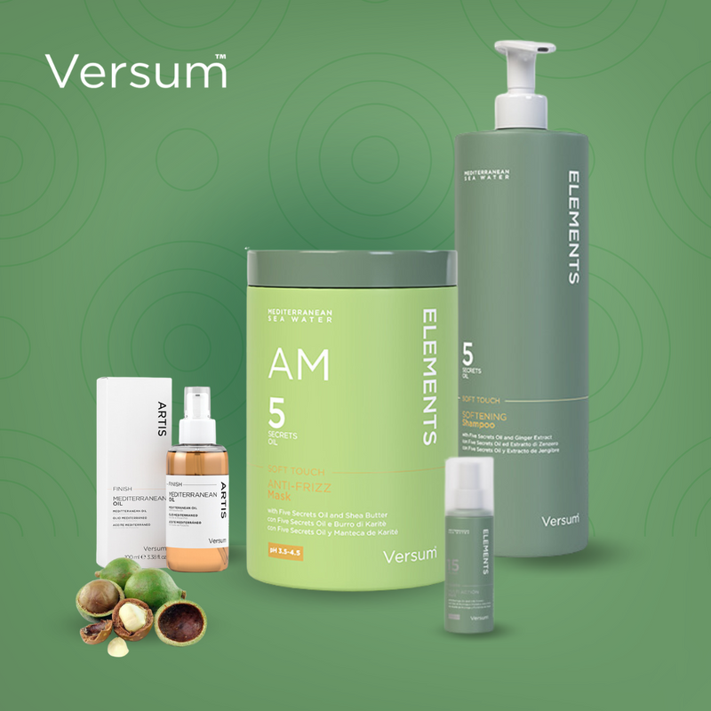 Versum Soft Touch Anti-Frizz Set: restoring the hair's natural elasticity