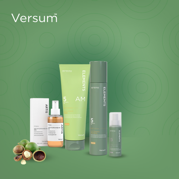 Versum Soft Touch Anti-Frizz Small Set: restoring the hair's natural elasticity