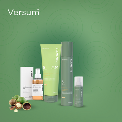 Versum Soft Touch Anti-Frizz Small Set: la restauración de la elasticidad natural del cabello